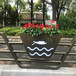 江苏鑫宇雕塑厂家定制湖州园林景观道路花箱护栏的作用和意义