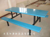 深圳大学生食堂餐桌玻璃钢餐桌椅钢管支架承重能力强