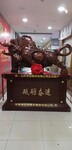 西安庆祝摆饰工艺品做字纯铜鼎树脂牛工艺品印字
