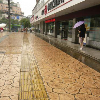 廣東揭陽壓花地坪的施工隊(duì)壓花地坪材料批發(fā)