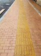 海南三亞印花混凝土路面彩色壓模地坪材料銷壓花仿古地坪技術施工圖片