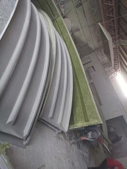 玻璃钢厂家生产污水池盖板,拱形集气罩一平价格