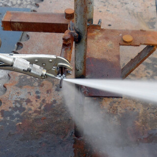 水切割机厂家化工用水切割机便携式水刀切割机管道切割图片3