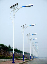 北京6米太阳能LED路灯图片