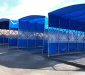 西安公司定制大型物流蓬移动雨棚活动帐篷彩棚