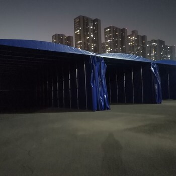 西安厂家生产大型物流蓬，推拉雨棚，活动帐篷，简易车棚