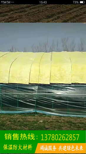 河南郑州钢结构保温玻璃棉卷毡16kg十公分养殖大棚玻璃棉毡