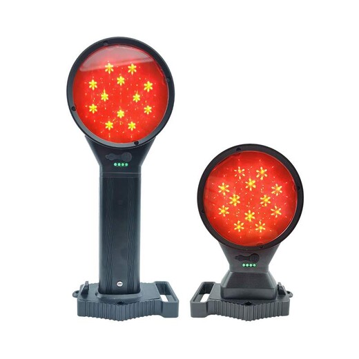 BR2120A双面方位灯抢险红色警示信号灯LED防水电量显示