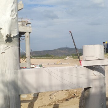 甘肃兰州，混凝土静力切割拆除，桥梁切割拆除