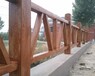 烟台水泥仿木护栏GRC混凝土护栏美丽乡村改造河道景区市政防护栏
