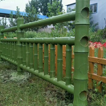 常德水泥仿木護欄戶外圍墻護欄公園景區(qū)混凝土柵欄新農(nóng)村水泥欄桿