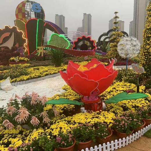 南寧設(shè)計(jì)菊花造型基地