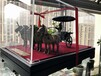 来陕西旅游纪念品一二号仿古铜车马纯铜摆件特色留念品