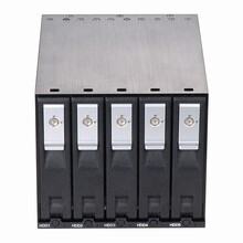 UnestechST35505x3.5寸热插拔带锁SATA硬盘抽取盒
