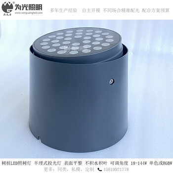 LED半埋式照树灯IP68DMX512控光36-108W