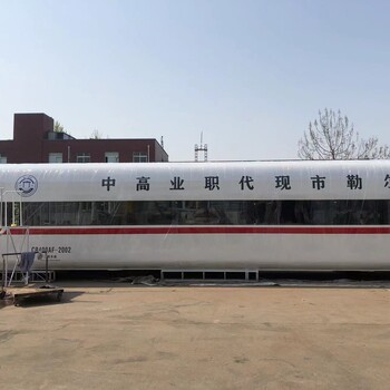 垫江波音737-800模拟舱18米制作施工