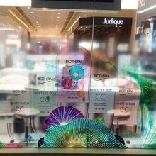 汽车4S店UV超透玻璃贴/大型商场玻璃贴深圳广告制作供应商制作