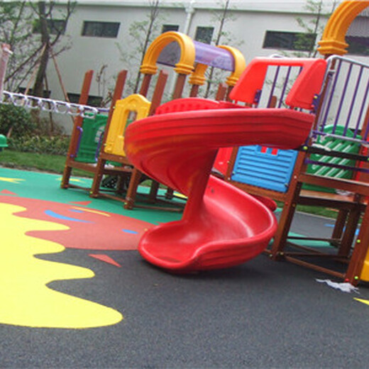 浙江公园生态型透水地坪材料增强剂彩色罩面漆