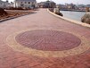 广东宜石艺术复古压花地坪木纹模具彩色混凝土压模地坪材料厂家