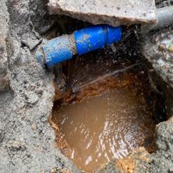 给水管掉压查漏维修，地下水管渗漏水测漏，PE消防管道漏水查漏