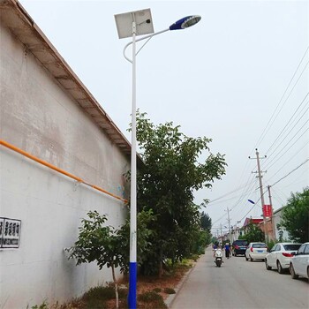 天津5米路灯杆太阳能路灯农村道路太阳能LED灯