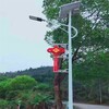 河南商丘5.5米LED單臂太陽能路燈50瓦道路燈