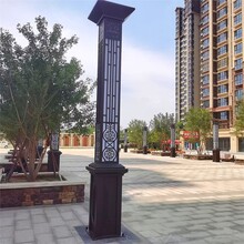 天津公园景观灯-3米4米方形景观灯柱