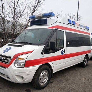 广州重症病人返乡救护车转运