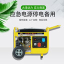 改裝車用汽油8KW大澤發(fā)電機(jī)