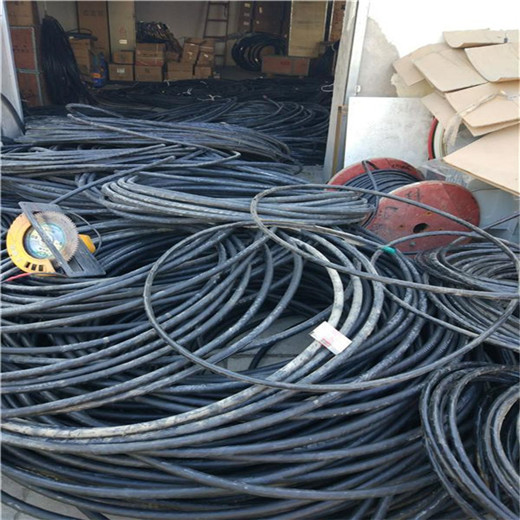 盐城阜宁废旧电缆线回收当地站点电话回收高压电缆线