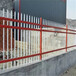 咸阳小区围墙护栏彩色围墙锌钢护栏透视围栏现货