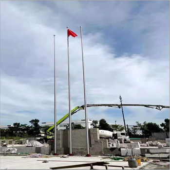 蘭州不銹鋼戶外旗桿學校企業(yè)旗桿錐形甘肅旗桿廠家
