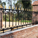 榆林铸铁护栏小区庭院铁艺围栏别墅围墙防护栏杆定制