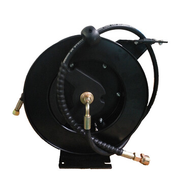森坦液压油高压卷管器高压水鼓自动收缩钢丝绳编制橡胶软管