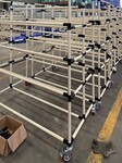 防静电工作台货架仓储设备工具柜工位器具钣金加工管件定制