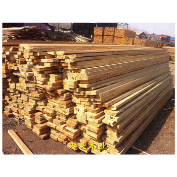 咸阳樟松板材木方规格尺寸，库存充足闪电发货