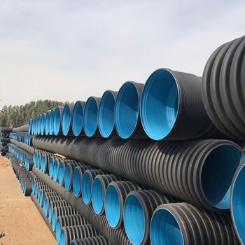 陜西商洛商州區(qū)HDPE雙壁波紋管/鋼帶管400SN8廠家批發(fā)包檢測(cè)