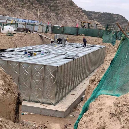 襄樊屋顶消防水箱供水、不锈钢方形水箱厂家供应