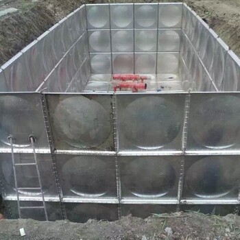 邢台地埋式消防水箱供应商、不锈钢水箱报价多少钱一立方