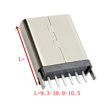 TYPE-C母座6P立式插板L9.3~10.5原品正货