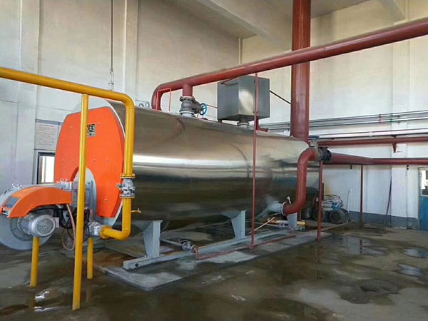 忻州1噸燃氣真空熱水鍋爐--低氮燃燒機改造技術