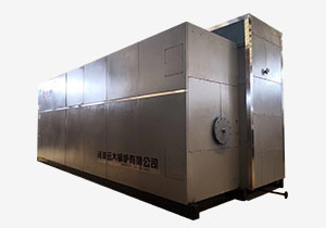 商洛10噸燃油氣熱水鍋爐--氮燃燒機改造