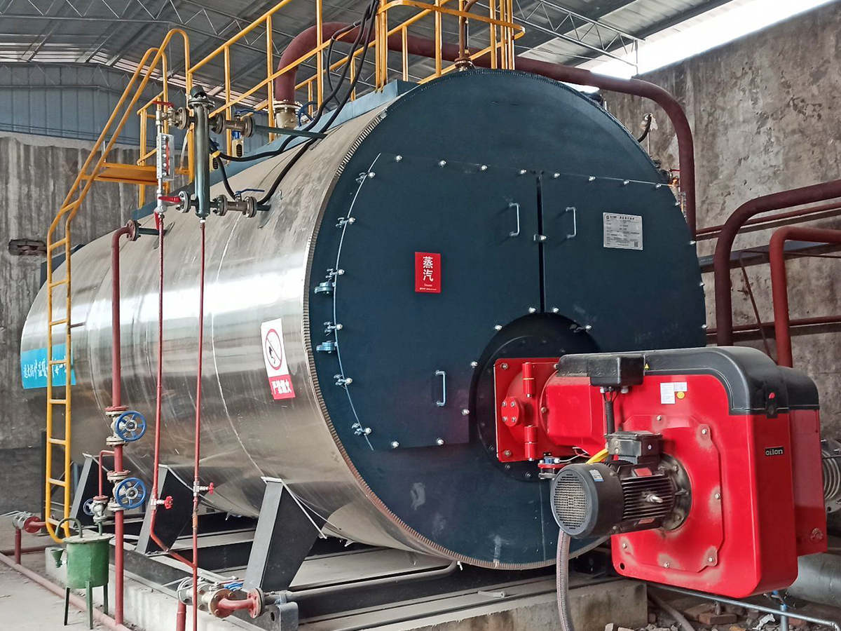 临汾0.3吨燃气热水锅炉--氮燃烧机改造