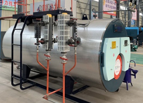 太原0.3吨燃油热水锅炉--氮燃烧机改造