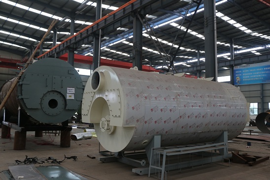 忻州6噸燃氣低氮熱水鍋爐--氮燃燒機改造