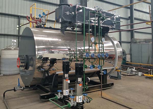 朔州12噸天然氣熱水鍋爐--低氮燃燒機改造技術