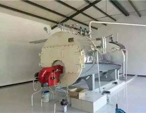 忻州0.7噸天然氣熱水鍋爐--氮燃燒機改造