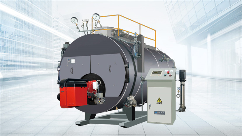 陽泉3噸低氮燃氣熱水鍋爐--氮燃燒機改造
