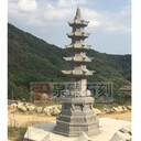 泉臻石雕佛塔八角五層石雕塔藥師佛塔定制