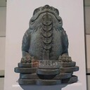 金蟾石雕金蟾咬錢幣雕塑三足蟾蜍動(dòng)物噴水石雕